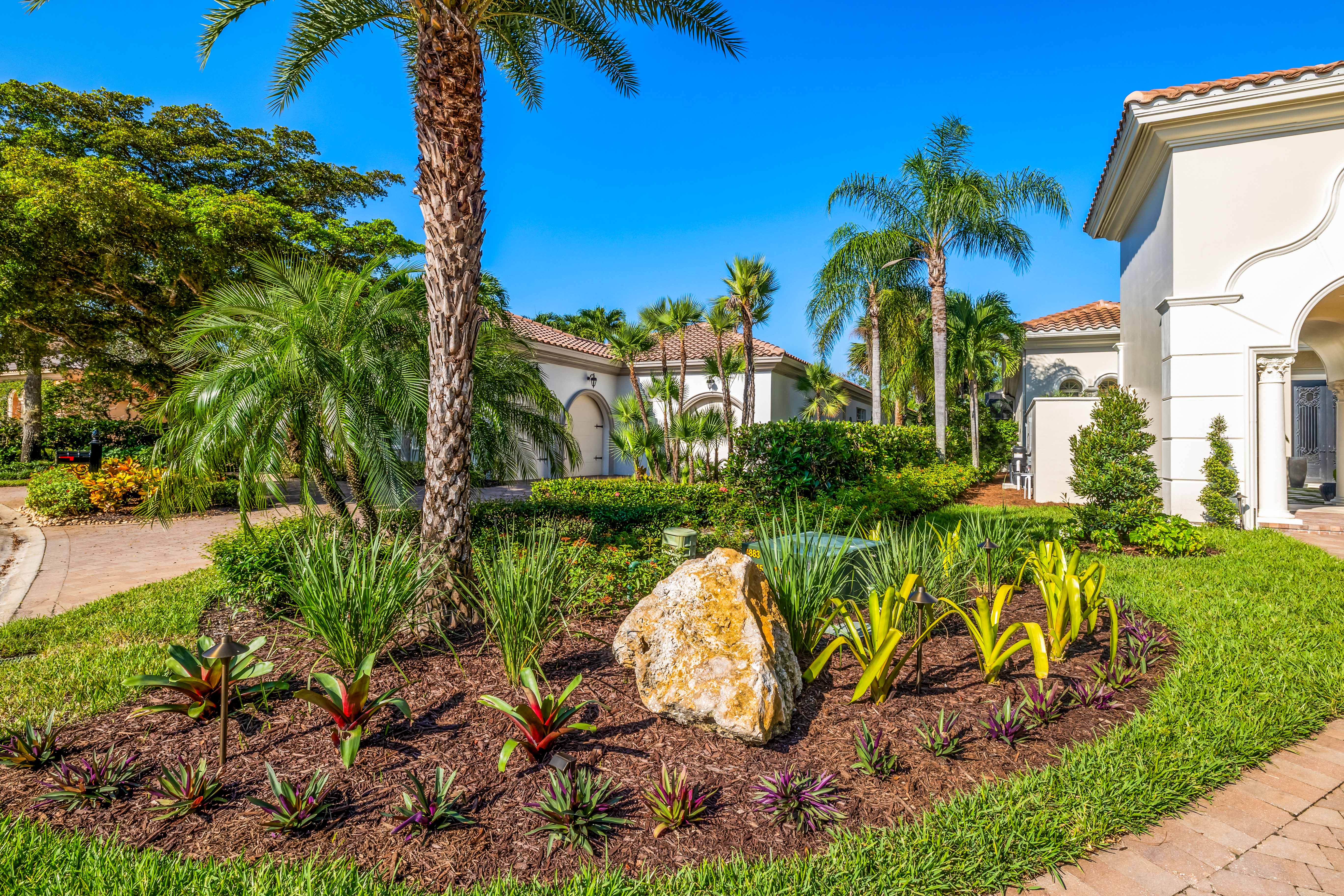 Terrazza Lane estate — outdoor environment detail, North Naples